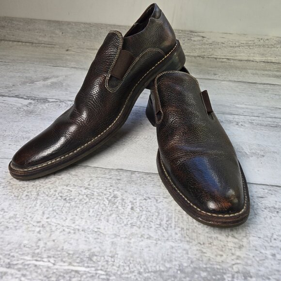 Cole Haan Men's Leather Dress Loafers Size 14 - Picture 2 of 10